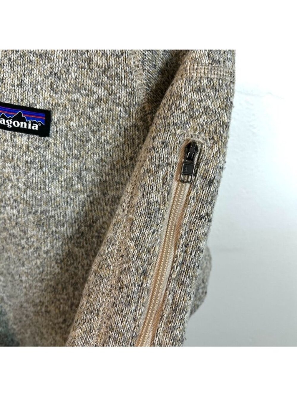 Patagonia Better Sweater Women L 1/4 Zip Pullover Gray Heather Fleece Outdoor - Picture 5 of 16